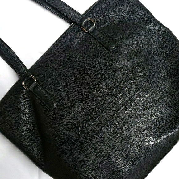 kate spade Handbags - kate spade Larchmont Logo Tote Bag Pebbled Leather